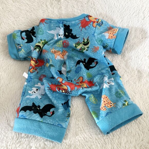 Build A Bear Workshop HTTYD How To Train Your Dragon Sleeper Outfit Toothless - Picture 3 of 5